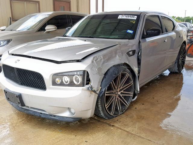 2B3KA33G48H159354 - 2008 DODGE CHARGER SX SILVER photo 2