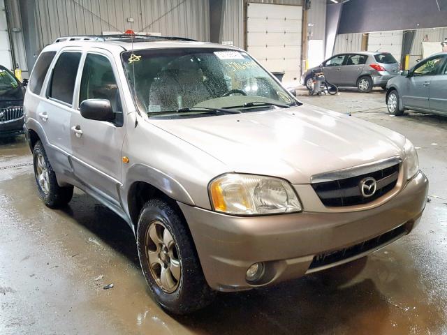 4F2CU08192KM33547 - 2002 MAZDA TRIBUTE LX TAN photo 1