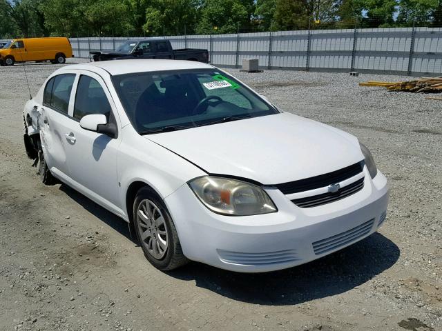 1G1AT58H997150186 - 2009 CHEVROLET COBALT LT WHITE photo 1