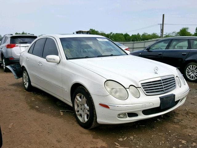 WDBUF65J84A533992 - 2004 MERCEDES-BENZ E 320 WHITE photo 1