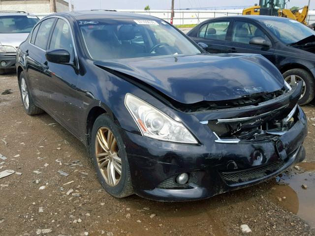 JN1CV6AR7AM453429 - 2010 INFINITI G37 BLACK photo 1