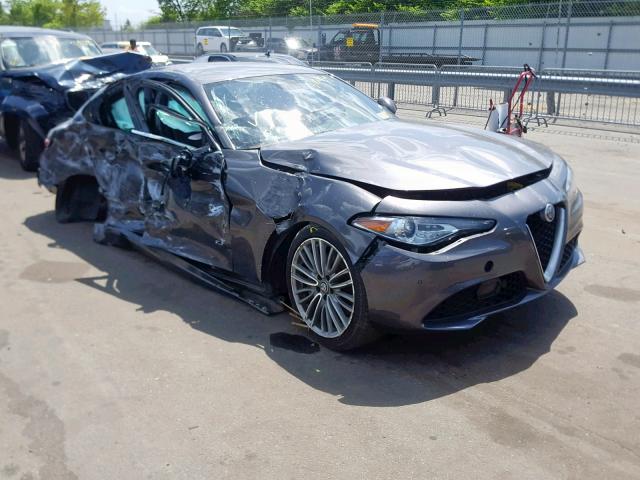 ZARFAEEN2H7533548 - 2017 ALFA ROMEO GIULIA TI GRAY photo 1