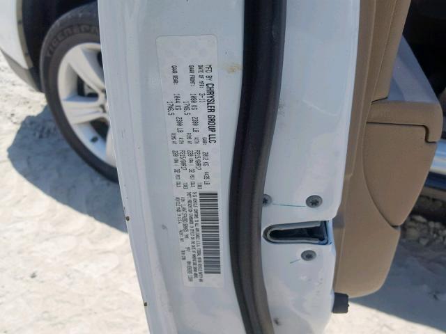 1J4NT1FA2BD160065 - 2011 JEEP COMPASS SP Ақ фото 10