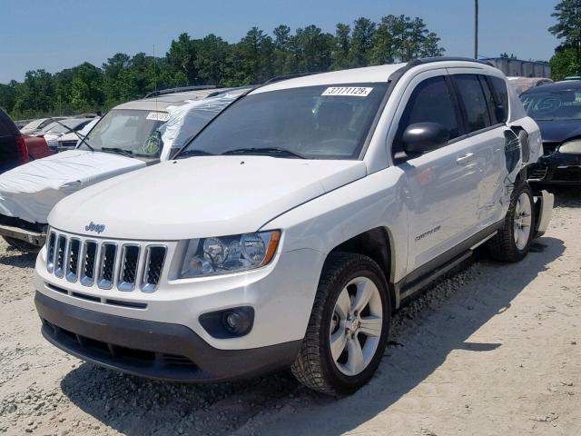 1J4NT1FA2BD160065 - 2011 JEEP COMPASS SP Ақ фото 2