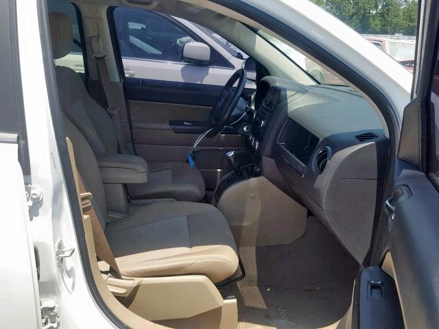 1J4NT1FA2BD160065 - 2011 JEEP COMPASS SP Ақ фото 5