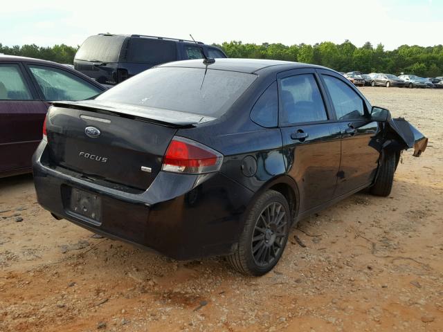 1FAHP3GNXAW181582 - 2010 FORD FOCUS SES BLACK photo 4