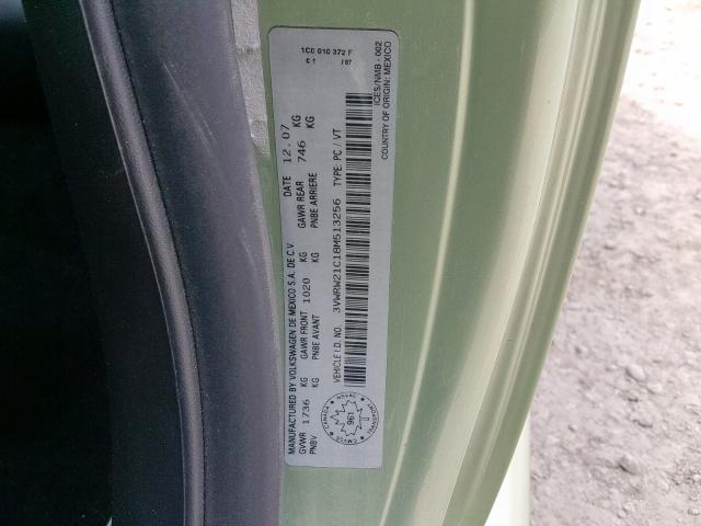 3VWRW21C18M513256 - 2008 VOLKSWAGEN NEW BEETLE Grün Foto 10