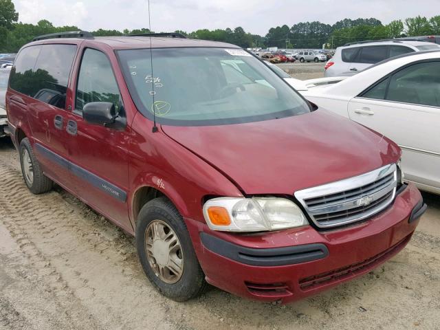 1GNDV23E95D145177 - 2005 CHEVROLET VENTURE LS RED photo 1