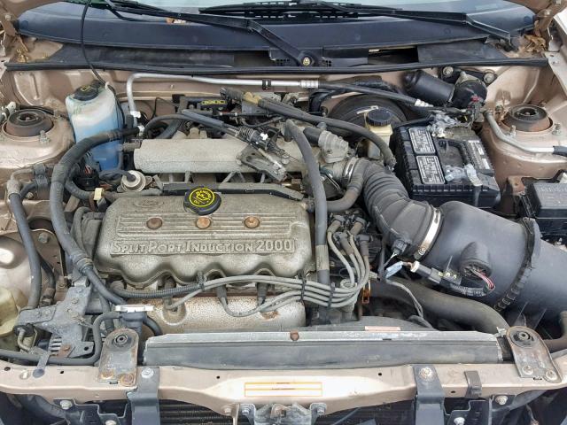 3FALP15P4VR165602 - 1997 FORD ESCORT LX TAN photo 7