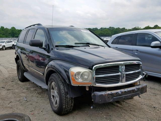 1D8HD58DX5F516531 - 2005 DODGE DURANGO LI BLACK photo 1