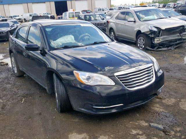 1C3CCBBB9CN160646 - 2012 CHRYSLER 200 TOURIN BLACK photo 1