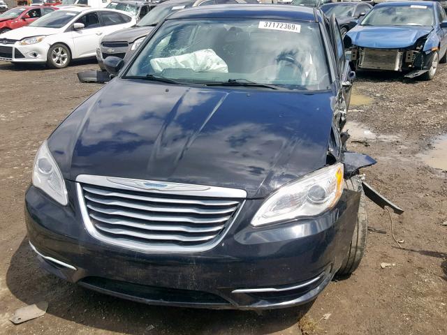 1C3CCBBB9CN160646 - 2012 CHRYSLER 200 TOURIN BLACK photo 7