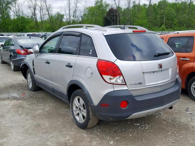 3GSCL33P59S620917 - 2009 SATURN VUE XE SILVER photo 3