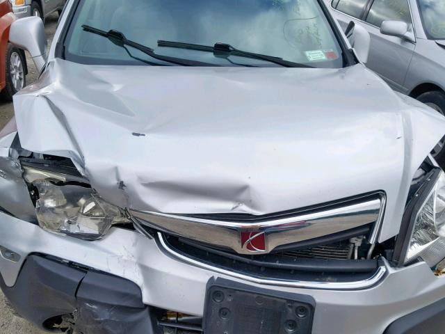 3GSCL33P59S620917 - 2009 SATURN VUE XE SILVER photo 7