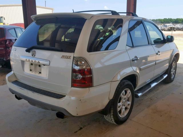 2HNYD18896H533079 - 2006 ACURA MDX TOURIN WHITE photo 4