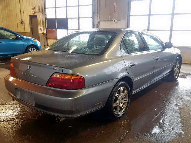 19UUA56731A021311 - 2001 ACURA 3.2TL BLUE photo 4