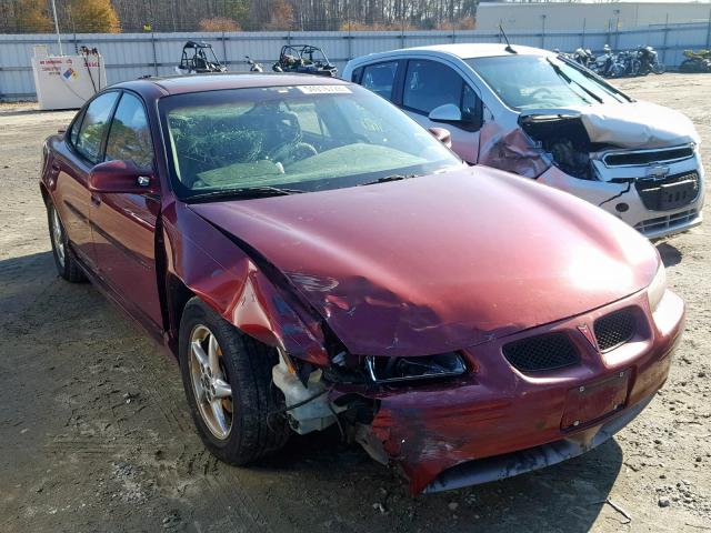 1G2WP52K23F101709 - 2003 PONTIAC GRAND PRIX Қызыл фото 1