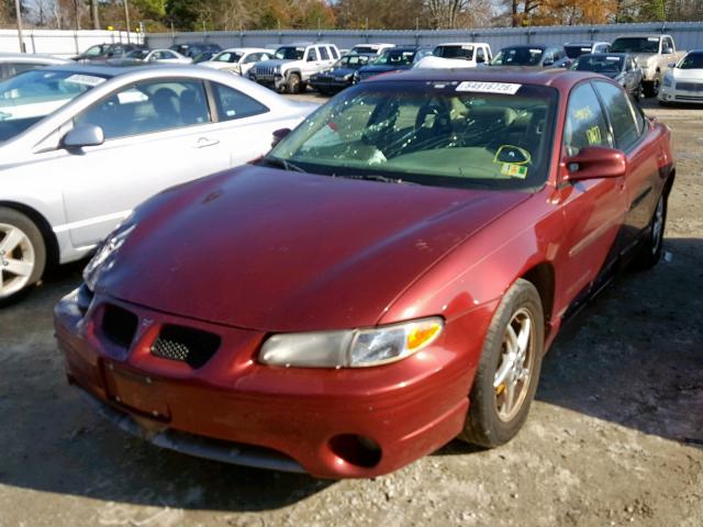 1G2WP52K23F101709 - 2003 PONTIAC GRAND PRIX Қызыл фото 2