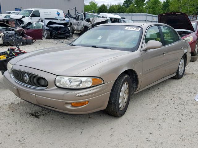 1G4HP54K914292132 - 2001 BUICK LESABRE CU GRAY photo 2