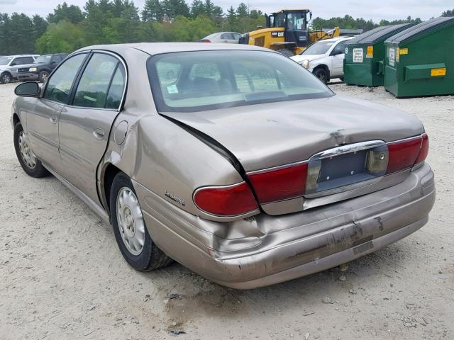 1G4HP54K914292132 - 2001 BUICK LESABRE CU GRAY photo 3