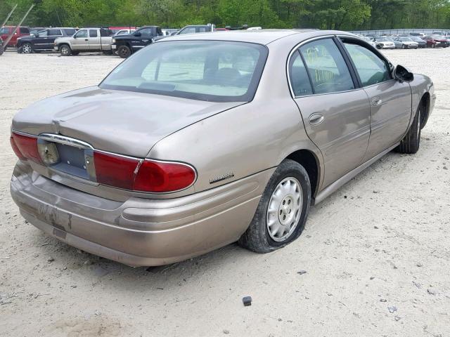 1G4HP54K914292132 - 2001 BUICK LESABRE CU GRAY photo 4