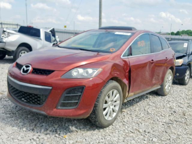 JM3ER2B53B0375102 - 2011 MAZDA CX-7 RED photo 2