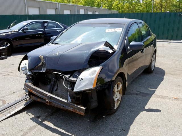 3N1AB61E68L740455 - 2008 NISSAN SENTRA 2.0 BLACK photo 2