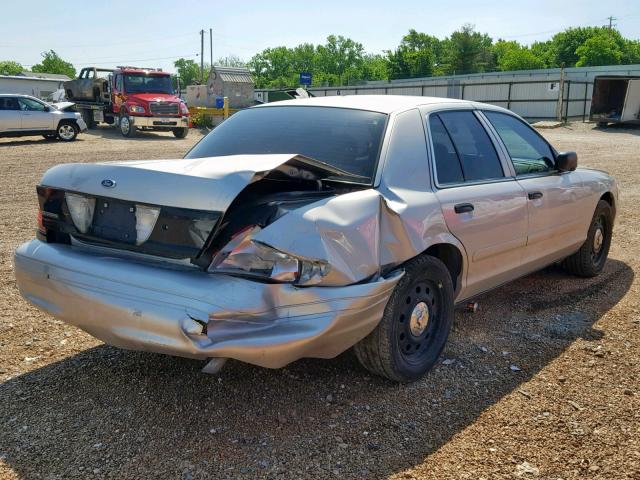 2FAHP71W06X104756 - 2006 FORD CROWN VICT GRAY photo 4