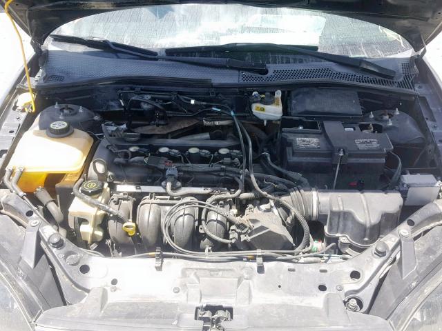 1FAHP34N17W205247 - 2007 FORD FOCUS ZX4 BLACK photo 7