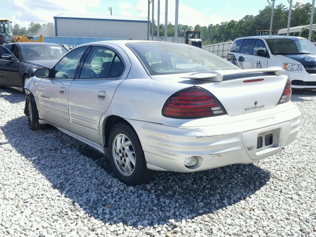 1G2NF52E32M504598 - 2002 PONTIAC GRAND AM S SILVER photo 3