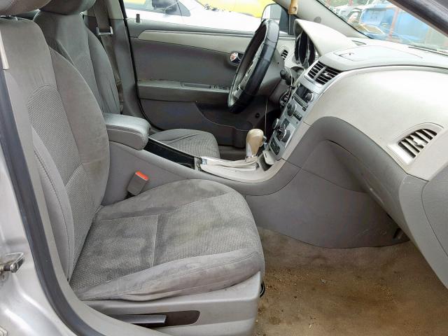 1G1ZC5E19BF250861 - 2011 CHEVROLET MALIBU 1LT SILVER photo 5