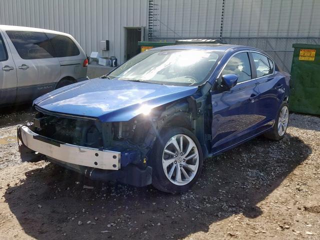 19UDE2F72GA803174 - 2016 ACURA ILX PREMIU BLUE photo 2