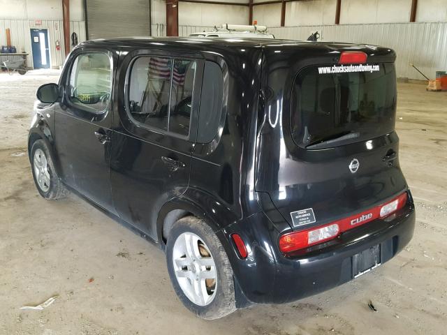 JN8AZ28R79T114652 - 2009 NISSAN CUBE BASE BLACK photo 3