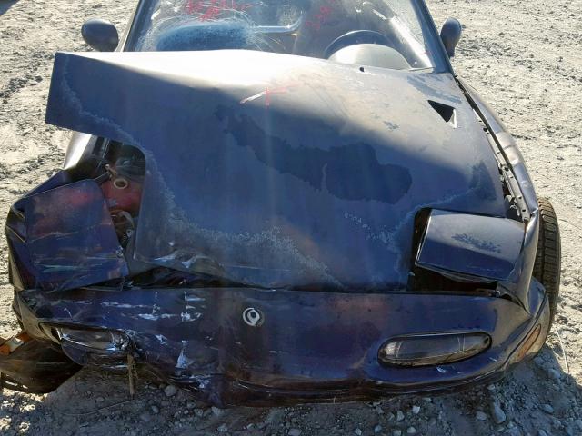 JM1NA353XT0711104 - 1996 MAZDA MX-5 MIATA BLUE photo 7