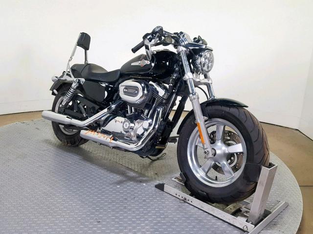 1HD1CT313DC449032 - 2013 HARLEY-DAVIDSON XL1200 C BLACK photo 2