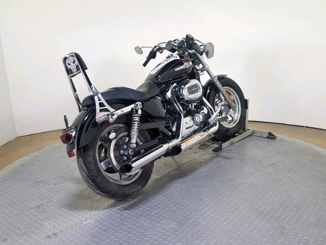 1HD1CT313DC449032 - 2013 HARLEY-DAVIDSON XL1200 C BLACK photo 8