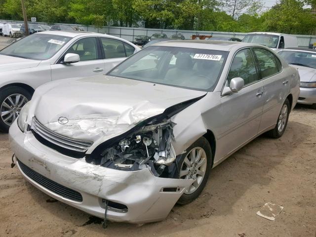 JTHBA30G945011364 - 2004 LEXUS ES 330 SILVER photo 2