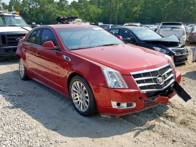 1G6DJ5EY2B0145671 - 2011 CADILLAC CTS PERFOR RED photo 1