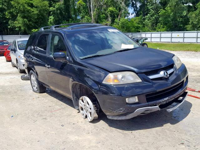 2HNYD18675H512924 - 2005 ACURA MDX TOURIN BLACK photo 1