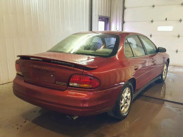 1G3WS52HX2F147267 - 2002 OLDSMOBILE INTRIGUE G MAROON photo 4