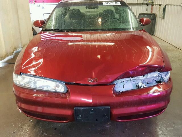 1G3WS52HX2F147267 - 2002 OLDSMOBILE INTRIGUE G MAROON photo 9