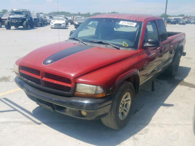 1D7HL32X83S123680 - 2003 DODGE DAKOTA SPO TWO TONE photo 2