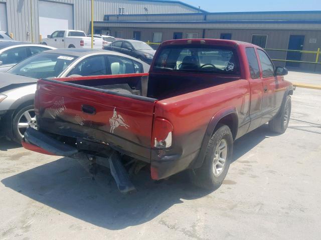 1D7HL32X83S123680 - 2003 DODGE DAKOTA SPO TWO TONE photo 4