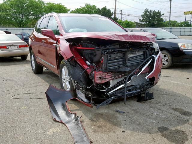 5GAERBKW2KJ145452 - 2019 BUICK ENCLAVE ES RED photo 1