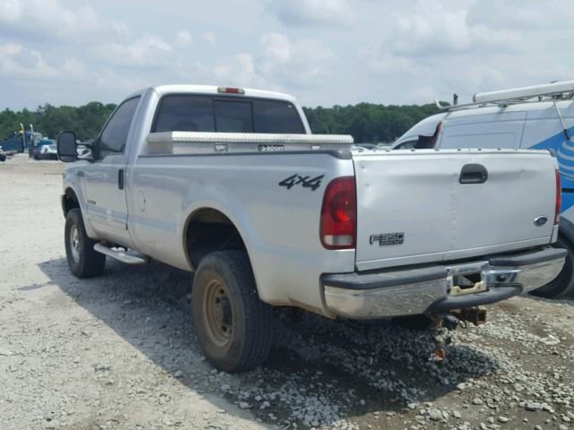 1FTSF31F51EB68653 - 2001 FORD F350 SRW S SILVER photo 3