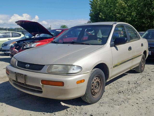 JM1BA141XS0113214 - 1995 MAZDA PROTEGE DX BEIGE photo 2