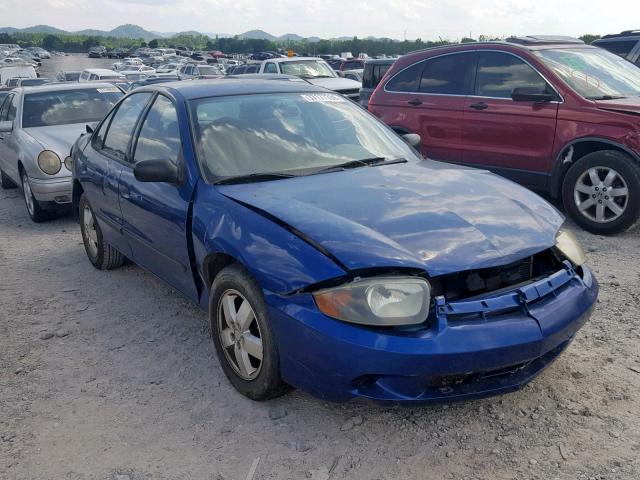 1G1JF52F047265654 - 2004 CHEVROLET CAVALIER L BLUE photo 1