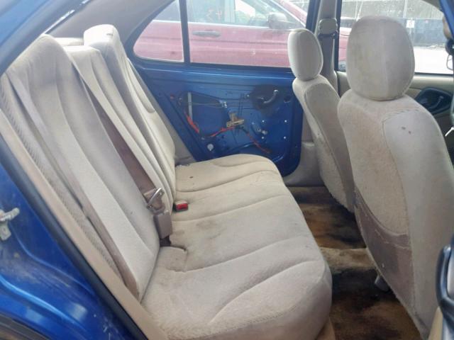 1G1JF52F047265654 - 2004 CHEVROLET CAVALIER L BLUE photo 6