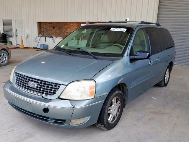 2FMZA52277BA07175 - 2007 FORD FREESTAR S GREEN photo 2