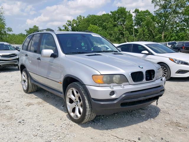 WBAFA53561LM90324 - 2001 BMW X5 3.0I SILVER photo 1